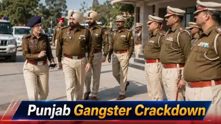 Punjab Gangster Crackdown: ਪੁਲਿਸ ਕਾਰਵਾਈ ਦੀ ਪ੍ਰਤੀਕਾਤਮਕ ਤਸਵੀਰ