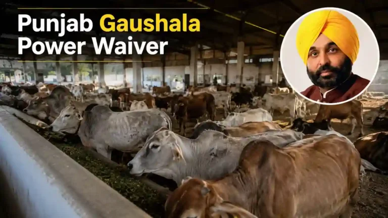Punjab Gaushala Power Waiver ਤਹਿਤ ਪੰਜਾਬ ਦੀਆਂ ਗਊਸ਼ਾਲਾਵਾਂ ਵਿੱਚ ਪਸ਼ੂਆਂ ਦੀ ਦੇਖਭਾਲ ਕਰਦੇ ਸੇਵਾਦਾਰ