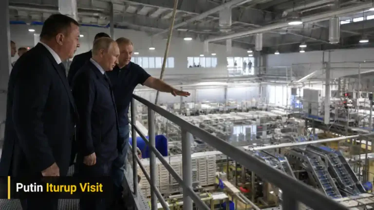 Vladimir Putin Iturup visit ਦੌਰਾਨ Iturup ਟਾਪੂ ’ਤੇ ਰੂਸੀ ਰਾਸ਼ਟਰਪਤੀ