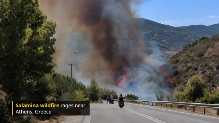 Salamina wildfire ਨਾਲ ਸੰਬੰਧਿਤ ਖ਼ਬਰ ਦੀ ਤਸਵੀਰ