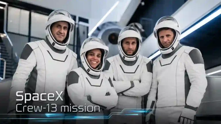 SpaceX Crew-13 mission ਦੇ ਚਾਰ ਅੰਤਰਿਕਸ਼ ਯਾਤਰੀ ਉਡਾਣ ਦੀ ਤਿਆਰੀ ਦੌਰਾਨ