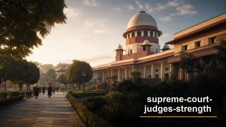 ਸੁਪਰੀਮ ਕੋਰਟ ਦੀ ਇਮਾਰਤ, ਜਿੱਥੇ Supreme Court Judges Strength ਵਧਾ ਕੇ 37 ਕੀਤੀ ਜਾ ਰਹੀ ਹੈ (ਪ੍ਰਤੀਕਾਤਮਕ ਤਸਵੀਰ)