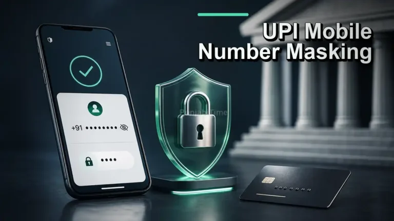 ਮੋਬਾਈਲ ਸਕਰੀਨ ਉੱਤੇ ਖੁੱਲ੍ਹੀ ਅਦਾਇਗੀ ਐਪ, UPI Mobile Number Masking ਦੀ ਪ੍ਰਤੀਕਾਤਮਕ ਤਸਵੀਰ