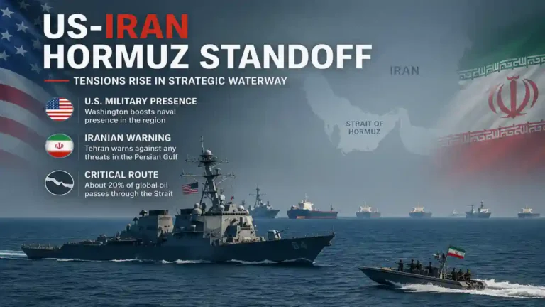 US Iran Hormuz Standoff: ਹਰਮੁਜ਼ ਜਲਡਮਰੂ ਉੱਤੇ ਅਮਰੀਕਾ ਅਤੇ ਈਰਾਨ ਵਿਚਾਲੇ ਤਣਾਅ