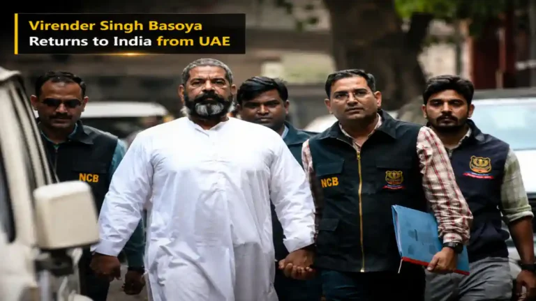 Virender Singh Basoya ਨੂੰ UAE ਤੋਂ ਭਾਰਤ ਲਿਆਂਦੇ ਜਾਣ ਨਾਲ ਸੰਬੰਧਿਤ ਤਸਵੀਰ
