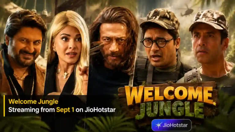 ਅਕਸ਼ੈ ਕੁਮਾਰ ਦੀ ਫਿਲਮ Welcome to the Jungle ਦੀ JioHotstar ਸਟ੍ਰੀਮਿੰਗ ਨਾਲ ਜੁੜੀ ਤਸਵੀਰ