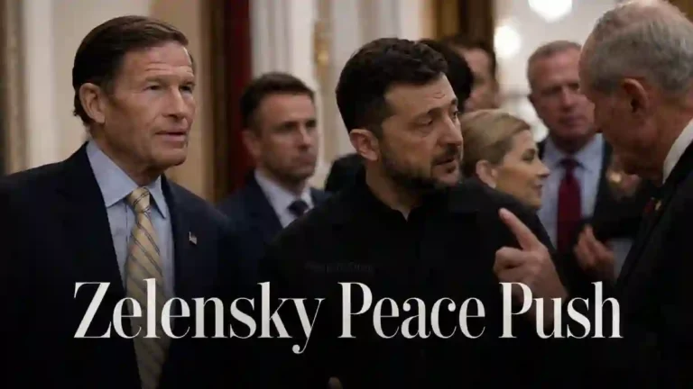 Zelensky Peace Push ਬਾਰੇ ਸਾਥੀ ਦੇਸ਼ਾਂ ਦੇ ਨੁਮਾਇੰਦਿਆਂ ਨਾਲ ਗੱਲ ਕਰਦੇ ਵੋਲੋਦੀਮੀਰ ਜ਼ੇਲੇਨਸਕੀ