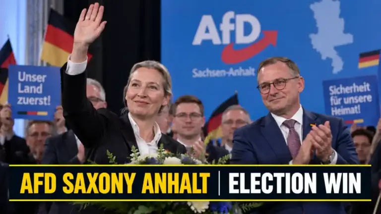 ਸੈਕਸੋਨੀ-ਅਨਹਾਲਟ ਰਾਜ ਚੋਣ ਵਿੱਚ AfD ਦੀ ਜਿੱਤ ਨਾਲ ਸੰਬੰਧਿਤ ਤਸਵੀਰ