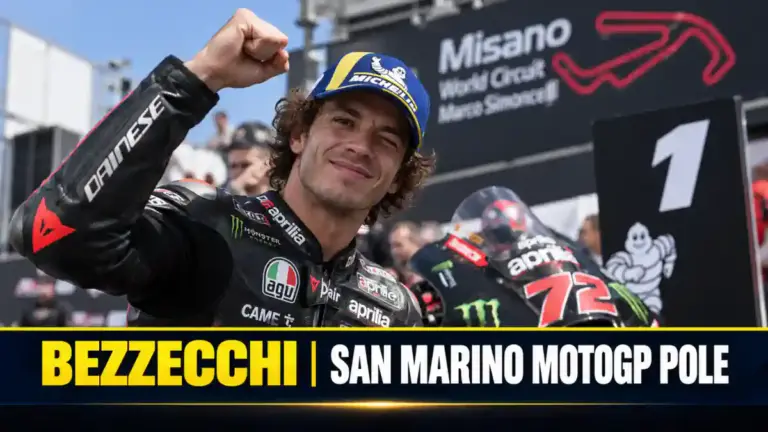 Marco Bezzecchi San Marino MotoGP ਯੋਗਤਾ ਦੌਰ ਨਾਲ ਜੁੜੀ ਤਸਵੀਰ