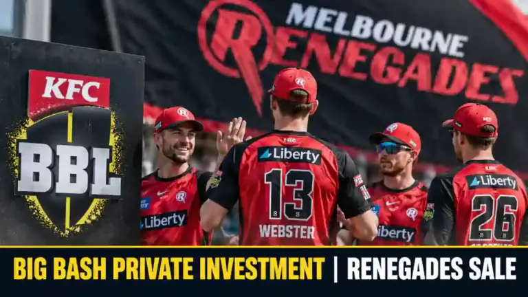 Big Bash private investment ਅਤੇ Melbourne Renegades ਦੀ ਵਿਕਰੀ ਨਾਲ ਸੰਬੰਧਿਤ ਤਸਵੀਰ