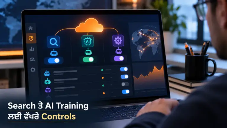 ਖ਼ਬਰ ਨਾਲ ਸੰਬੰਧਿਤ ਚਿੱਤਰ: Cloudflare ਦੇ Search ਅਤੇ AI Training crawler controls