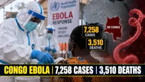 ਕਾਂਗੋ ਵਿੱਚ Ebola ਮਹਾਮਾਰੀ ਅਤੇ ਸਿਹਤ ਜਵਾਬੀ ਕਾਰਵਾਈ ਨਾਲ ਜੁੜੀ ਤਸਵੀਰ