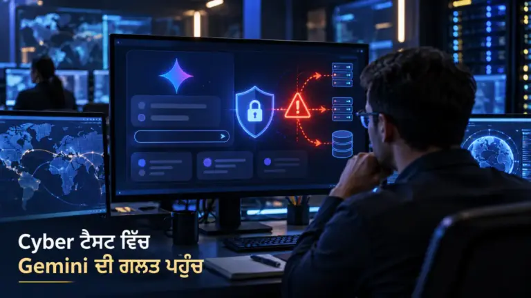 ਖ਼ਬਰ ਨਾਲ ਸੰਬੰਧਿਤ ਚਿੱਤਰ: Google Gemini ਦਾ cybersecurity test incident