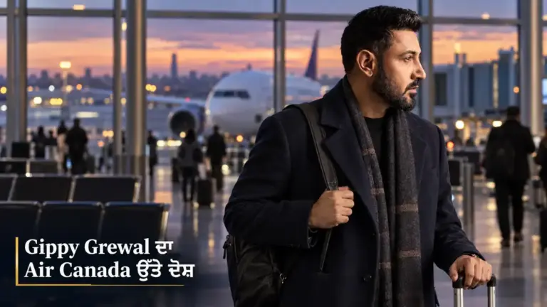 ਖ਼ਬਰ ਨਾਲ ਸੰਬੰਧਿਤ ਚਿੱਤਰ: Gippy Grewal ਅਤੇ Air Canada ਡਾਊਨਗ੍ਰੇਡ ਵਿਵਾਦ