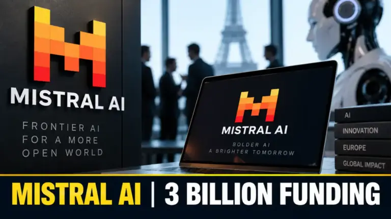 Mistral AI ਦੀ €3 ਅਰਬ funding round ਨਾਲ ਸੰਬੰਧਿਤ ਤਸਵੀਰ