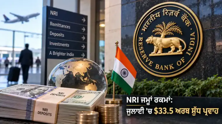 ਖ਼ਬਰ ਨਾਲ ਸੰਬੰਧਿਤ ਚਿੱਤਰ: NRI ਜਮ੍ਹਾਂ ਰਕਮਾਂ ਅਤੇ RBI ਦੇ ਜੁਲਾਈ 2026 ਅੰਕੜੇ