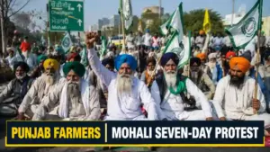 ਮੋਹਾਲੀ-ਚੰਡੀਗੜ੍ਹ ਸਰਹੱਦ ’ਤੇ ਚੱਲ ਰਹੇ ਕਿਸਾਨ ਮੋਰਚੇ ਨਾਲ ਜੁੜੀ ਤਸਵੀਰ