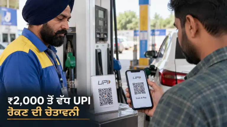 ਖ਼ਬਰ ਨਾਲ ਸੰਬੰਧਿਤ ਚਿੱਤਰ: ਪੰਜਾਬ ਦੇ ਪੈਟਰੋਲ ਪੰਪਾਂ ਉੱਤੇ UPI ਭੁਗਤਾਨ ਮਸਲਾ