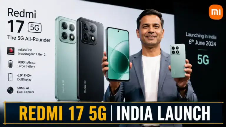 ਭਾਰਤ ਵਿੱਚ ਲਾਂਚ ਕੀਤਾ ਗਿਆ Redmi 17 5G ਸਮਾਰਟਫੋਨ