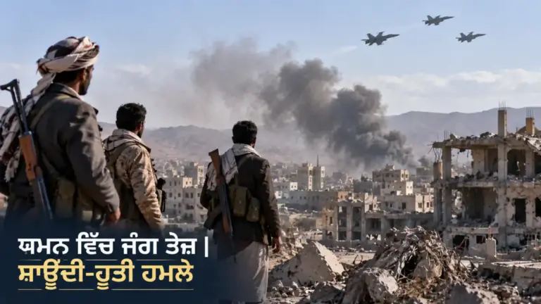 ਖ਼ਬਰ ਨਾਲ ਸੰਬੰਧਿਤ ਚਿੱਤਰ: ਸਾਊਦੀ ਅਰਬ ਅਤੇ ਹੂਤੀ ਟਕਰਾਅ