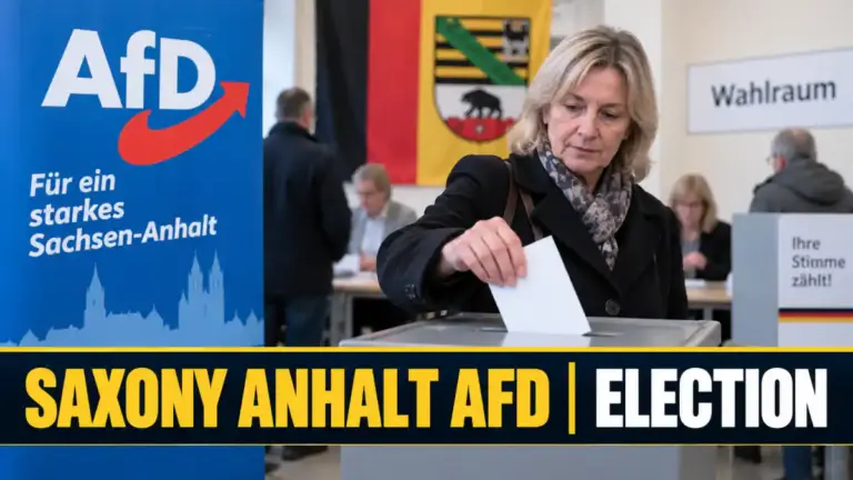 Saxony-Anhalt ਵਿਧਾਨ ਸਭਾ ਚੋਣ ਅਤੇ AfD ਦੀ ਚੋਣ ਮੁਹਿੰਮ ਨਾਲ ਜੁੜੀ ਤਸਵੀਰ