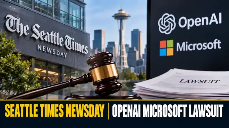 Seattle Times ਅਤੇ Newsday ਦੇ OpenAI ਤੇ Microsoft ਖ਼ਿਲਾਫ਼ ਕਾਪੀਰਾਈਟ ਕੇਸ ਨਾਲ ਜੁੜੀ ਤਸਵੀਰ