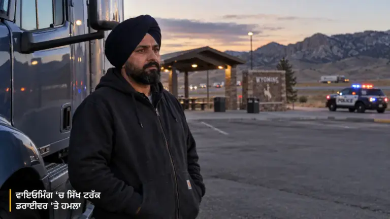 ਖ਼ਬਰ ਨਾਲ ਸੰਬੰਧਿਤ ਚਿੱਤਰ: ਵਾਇਓਮਿੰਗ ਵਿੱਚ ਸਿੱਖ ਟਰੱਕ ਡਰਾਈਵਰ ‘ਤੇ ਹਮਲਾ