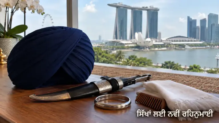 ਸਿੰਗਾਪੁਰ ਦੇ ਸਿੱਖ ਪਰਿਵਾਰਾਂ ਲਈ ਕੰਮ ਅਤੇ ਸਕੂਲ ਬਾਰੇ ਰਹਿਨੁਮਾਈ ਦਾ ਸੰਕੇਤਕ ਦ੍ਰਿਸ਼