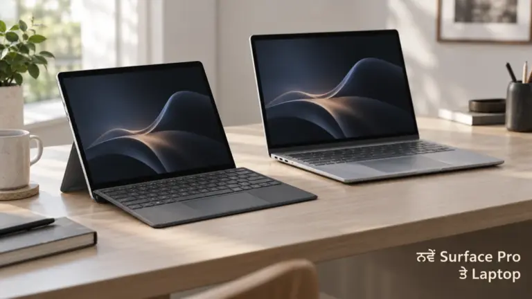 ਨਵੇਂ Surface Pro ਅਤੇ Surface Laptop ਦਾ ਸੰਕੇਤਕ ਦ੍ਰਿਸ਼