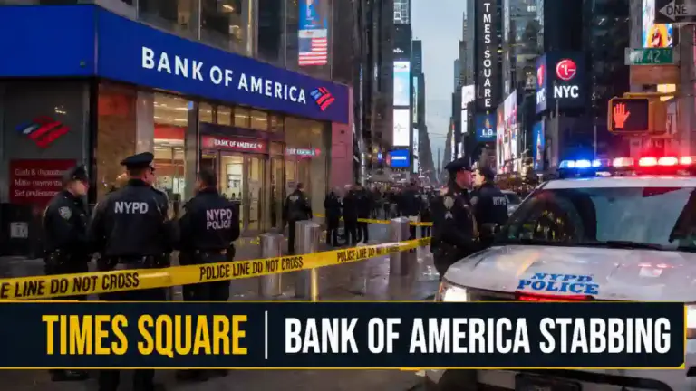ਟਾਈਮਜ਼ ਸਕਵੇਅਰ ਛੁਰੀ ਹਮਲੇ ਦੀ ਪੀੜਤ Bank of America ਦੀ ਵਾਈਸ ਪ੍ਰੈਜ਼ੀਡੈਂਟ ਐਰਿਨ ਪਿਆਚੈਂਟੀ ਨਾਲ ਜੁੜੀ ਤਸਵੀਰ