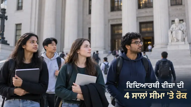 ਖ਼ਬਰ ਨਾਲ ਸੰਬੰਧਿਤ ਚਿੱਤਰ: ਅਮਰੀਕਾ ਵਿੱਚ ਵਿਦੇਸ਼ੀ ਵਿਦਿਆਰਥੀਆਂ ਦੀ ਦਾਖਲਾ ਮਿਆਦ ਬਾਰੇ ਅਦਾਲਤੀ ਮਾਮਲਾ