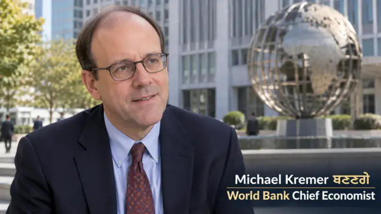 ਖ਼ਬਰ ਨਾਲ ਸੰਬੰਧਿਤ ਚਿੱਤਰ: Michael Kremer ਅਤੇ World Bank ਦੀ Chief Economist ਨਿਯੁਕਤੀ